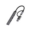 3303170116043-T'nB iClick - Hub - ultra mince - 1 x SuperSpeed USB 3.0 + 3 x USB 2.0 - de bureau-P_405234333_2-0