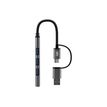 3303170116043-T'nB iClick - Hub - ultra mince - 1 x SuperSpeed USB 3.0 + 3 x USB 2.0 - de bureau-P_405234333_3-1