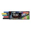 4006381615136-STABILO FREE T100 Royal - 5 Marqueurs- permanent - noir, rouge, jaune, bleu foncé, vert turquoise - opaque - encre acryliqu-P_405234764_1-0