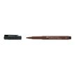 4005401675754-Faber-Castell PITT Artist Calligraphy - Feutre - permanent - sepia foncé - encre pigment