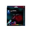 4007817167649-STAEDTLER Norix 186 - Crayon de couleur - couleurs assorties (pack de 24)-P_405241477_4-0