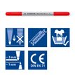 4007817164433-STAEDTLER Noris® 320 - Etui carton 12 feutres coloriage double pointe 1 mm, 3 mm assortis-P_405242520_2-1