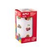 8410782200529-APLI kids - Rouleau adhésif - 360 pièces - arbres, fruits - 30 feuilles - permanent-P_405243346_2-0