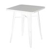 Meet Urban - Tafel - vierkant - wit - wit basis