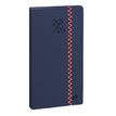 3371010532339-Agenda Année Civile - ITALNOTE B FR - Couverture Paco avec élastique - Bleu marine - 8,8x17 cm  Semainier - 12 mois et 1/2 de mi-décembre à déc--0