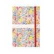 3147280295621-Agenda à élastique Oxford Flowers - 1 semaine sur 2 pages - 10 x 15 cm - Décor PEPS - Hamelin--0