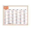 3664447209487-Oberthur Classique - Planificateur - fixation murale - 2015 - visualisation de 6 mois - 43-P_405244446_2-1