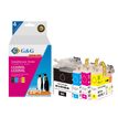 G&G - Zwart - compatibel - inktcartridge (alternatief voor: Bother LC229XLBK)