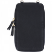 3664447203928-Oberthur Lisbonne - Sac Téléphone Noir – Petit Sac Bandoulière Élégant Mix-Matière, Porte-Monnaie Am-P_405246753_3-2