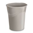 Corbeille à papier CEP Terra Nova sable – 14 L – design moderne en plastique recyclé