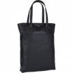 3664447203850-Oberthur Lisbonne - Sac Cabas Noir – Grand Sac à Main Femme pour Ordinateur 15,6'' – Élégant Effet Tressé et Lisse, M-P_405247215_1-0