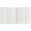 3700339995875-Armoire haute à rideaux - L120 x H198 x P43 cm - corps blanc/rideau blanc-P_405247665_3-2