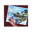 3700010411427-OZ INTERNATIONAL Painting by Number Rivage Brenton - Peinture par numéro - 300 x 400 mm-P_405249707_3-1