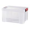 3234530008701-Sundis - Boite de rangement  Clip and Store - 17L - transparent--0