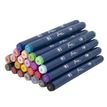 8720257145768-Lot de 24 marqueurs à alcool double pointe--2