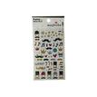 3108726098688-Oberthur Funny Sticker World - Stickers - moustache-Avant-0