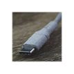 5453003784173-XtremeMac Eco - Câble USB - Lightning (M) pour 24 pin USB-C (M) - 1 m - blanc-Avant-5
