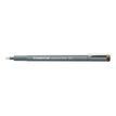 STAEDTLER pigment liner 308 - Fijnschrijver - bruin - pigmentinkt - 0.5 mm
