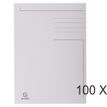 Exacompta Forever - 100 Chemises imprimées - 280 gr - gris