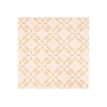3329682238301-Clairefontaine Knalt - emballage cadeau - 35 cm x 5 m - blanc floral - papier kraft - 1 roulea-Gros plan-4