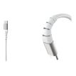 3571211456032-Bigben - câble de charge et de synchronisation USB-C - 1.2 m - blanc-Gros plan-1