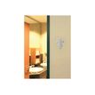 4005546401171-Durable - Pictogramme Toilettes pour femmes - 120 x 90 mm-Avant-1