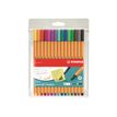 4006381438636-STABILO point 88 - Pack de 15 feutres fin - couleurs assorties-Avant-0