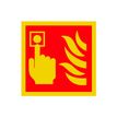 8435080963754-Rotulauto - Signe - bouton d'alarme incendie - carré - 224 x 224 mm - PVC-P_501056_1-0