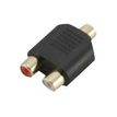 3700224730826-MCL Samar - adaptateur audio/stéréo JACK 3.5 (F) vers 2 prises RCA (F) - haute qualité-Angle droit-0