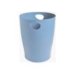 9002490453091-Exacompta Bee Blue - Corbeille à papier - bleu clair - 15 L-Angle droit-0