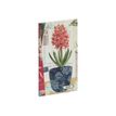 3660942078191-Agenda de poche Gwenaëlle Trolez - 1 semaine sur 2 pages - 9 x 17,5 cm - jacinthe - Exacom-Angle gauche-0
