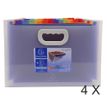 3130632551988-Exacompta - 4 Valisettes trieurs 24 compartiments - cristal--0