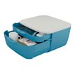 Leitz Cosy - Bloc de classement plastique - 2 tiroirs - bleu
