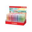 4006381559829-STABILO swing cool Pastel - Pack de 48 surligneurs - assortiment de couleurs pastel-Angle droit-0