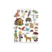 Apli Agipa - Decoratiesticker - forest - niet permanent (pak van 69)