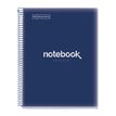 8422593460573-Notebook Emotions couverture souple A4 quadrillage 5x5 mm 80 feuilles de 1 couleur, Miquelrius Bleu mar--0