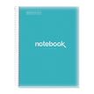 8422593460580-Notebook Emotions, couverture souple, A4, quadrillage 5x5 mm, 80 feuilles de 1 couleur, Miquelrius, Ble--0
