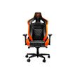 4715302441692-Fauteuil gamer Armor Titan - accoudoirs réglables - Noir et orange-Avant-1