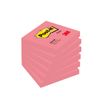 Post-it 654-NP - Notities - 76 x 76 mm - 100 vellen - neonroze