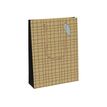 5033601514459-Clairefontaine Minimalist Large - Sac cadeau kraft noir - 26,5 cm x 14 cm x 33 cm-Angle gauche-0