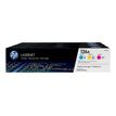 HP 126A Tri-pack - 3 - geel, cyaan, magenta - origineel - LaserJet - tonercartridge (CF341A)