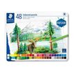 4007817071069-STAEDTLER 146C - Crayon de couleur - souple - assortiment de couleurs vives (pack de 48)-P_668127_3-1