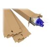Antalis - Postkoker - 12 cm x 12 cm x 43 cm - bruin