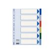 5902812152609-Esselte - Intercalaire 6 positions - A4 - polypropylène-Avant-0