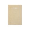3664447162232-Oberthur - Agenda 1 semaine sur 2 pages - 17 x 24,5 mm - kraft naturel - carton recyclé-Avant-0