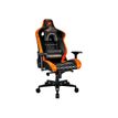 4715302441692-Fauteuil gamer Armor Titan - accoudoirs réglables - Noir et orange-Angle gauche-2