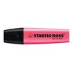 STABILO BOSS ORIGINAL - Markeerstift - niet permanent - voor faxpapier, NCR-papier - fluorescerend roze - inkt op waterbasis - 2-5 mm - pak van 10
