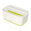 4002432116539-Leitz MyBox - boîte de rangement - A5 - blanc/vert-Angle droit-1