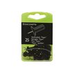3364220149015-Exacompta - 25 Épingles papic - 10 mm - noir-Avant-2