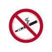 Pickup - Panneau de signalisation - 180 mm - Interdiction de vapoter et de fumer